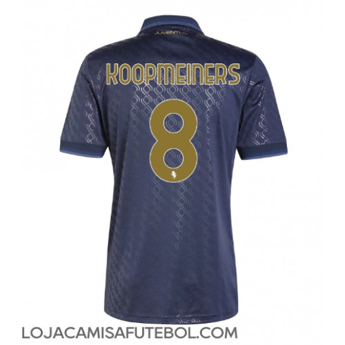 Camisa de Futebol Juventus Teun Koopmeiners #8 Equipamento Alternativo 2024-25 Manga Curta